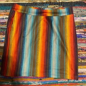 Crazy Train Mini Skirt